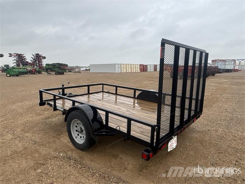 Load Trail 10 ft S/A Equipment Trailer Rimorchio per il trasporto di veicoli