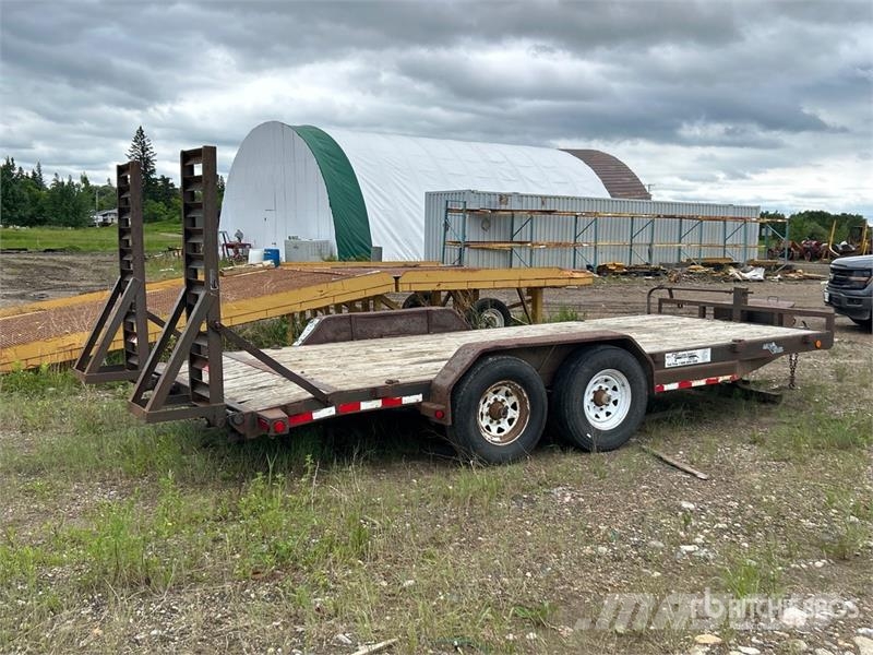 Load Trail 18 ft T/A Equipment Trailer Трейлери колесного транспортного засобу