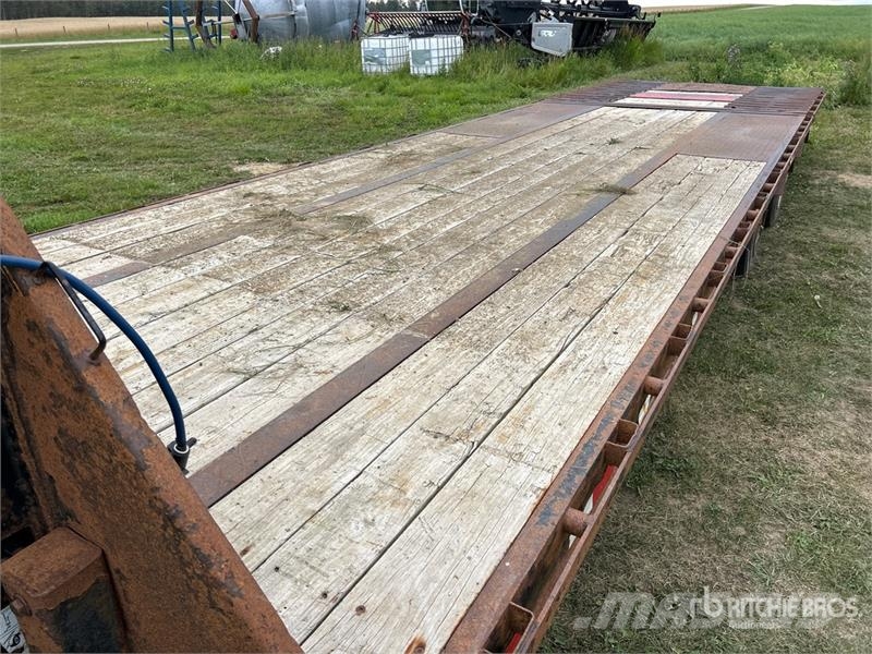 Load Trail 30 ft T/A Gooseneck Tilt Deck Trailer Niski utovarivači