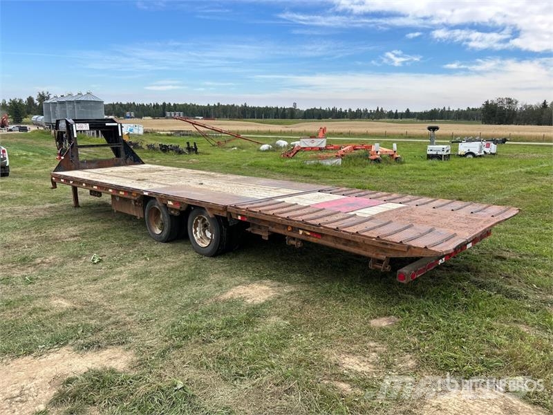 Load Trail 30 ft T/A Gooseneck Tilt Deck Trailer Niski utovarivači