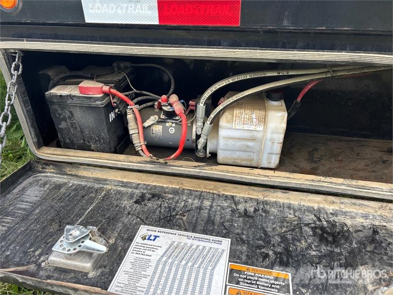 Load Trail 32 ft T/A Gooseneck Tilt Deck Trailer Niski utovarivači