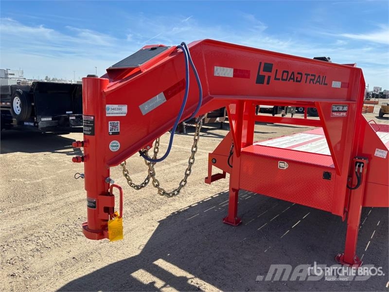 Load Trail GL302 30 ft T/A Gooseneck Hydraulic Tail Trailer ( لوادر منخفضة