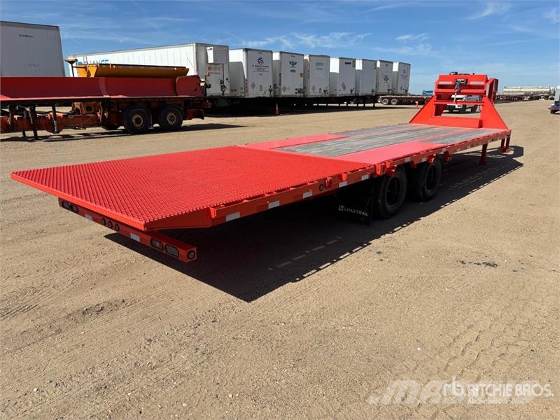 Load Trail GL302 30 ft T/A Gooseneck Hydraulic Tail Trailer ( لوادر منخفضة