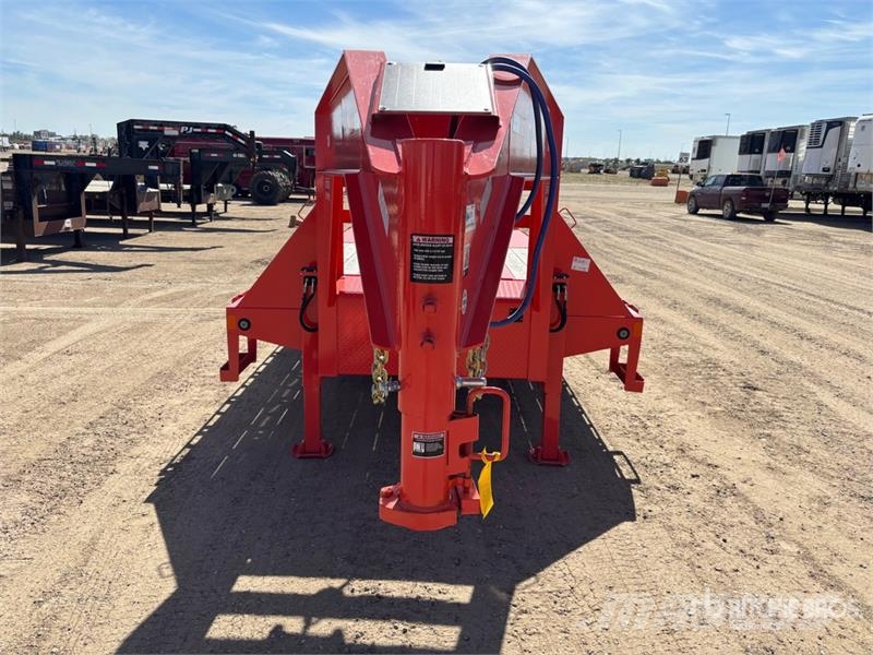 Load Trail GL302 30 ft T/A Gooseneck Hydraulic Tail Trailer ( لوادر منخفضة