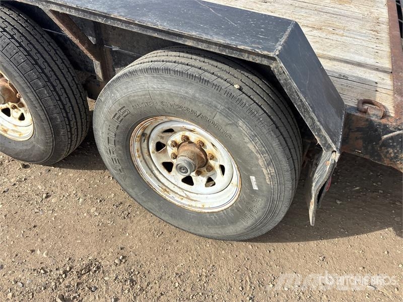  Load Trailer 18 ft T/A Equipment Trailer مقطورات مركبات نقل