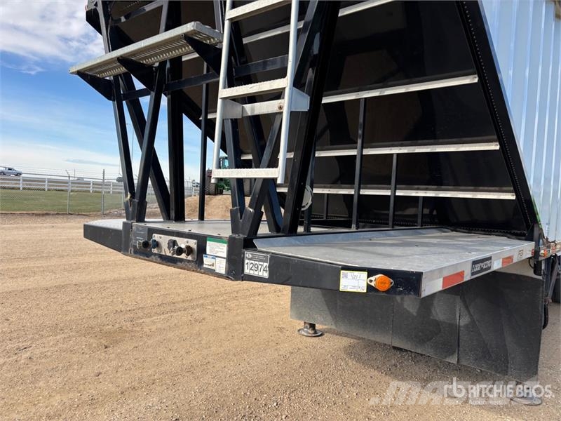 Lode King 28 ft Super B-Train Lead Belly Grain Trailer Remorci pentru cereale / siloz