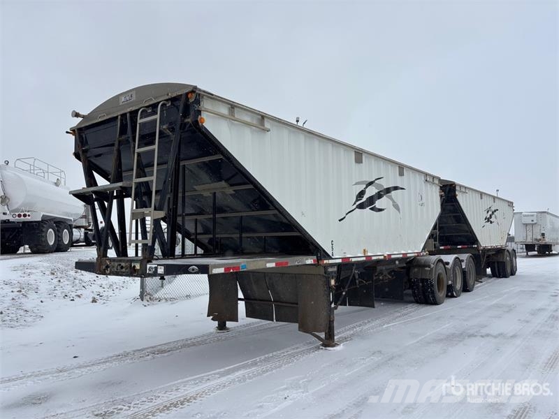 Lode King 28 ft Super B-Train Lead Grain Trailer Ρυμούλκες σπόρων