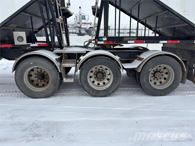 Lode King 28 ft Super B-Train Lead Grain Trailer Ρυμούλκες σπόρων