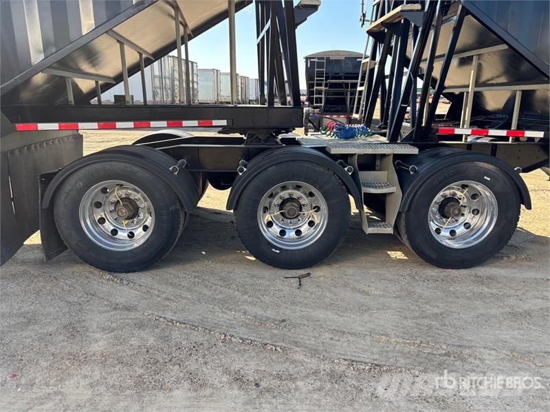 Lode King 28 ft Super B-Train Lead Grain Trailer Carri per la granella