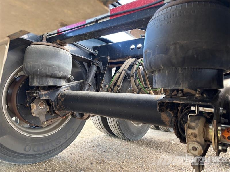 Lode King 28 ft Super B-Train Lead Belly Grain Trailer Remorci pentru cereale / siloz