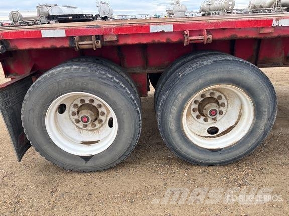 Lode King 28 ft Super B-Train Pup Flatbed Trailer Lavaperävaunut