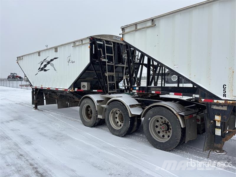 Lode King 28 ft Super B-Train Lead Grain Trailer Ρυμούλκες σπόρων
