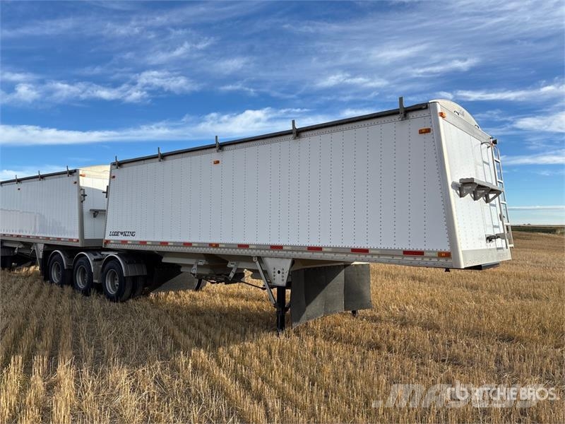 Lode King 28 ft Tri/A Super B-Train Lead Grain Trailer Getreideanhänger