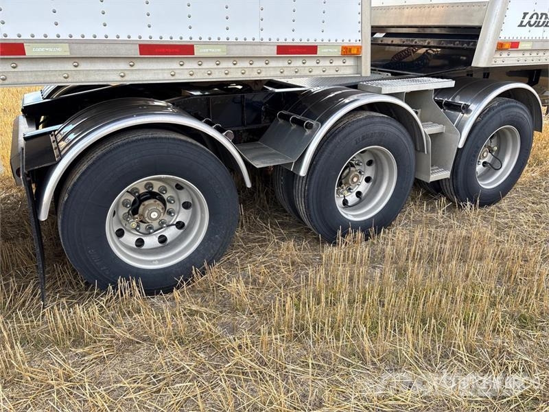 Lode King 28 ft Tri/A Super B-Train Lead Grain Trailer Getreideanhänger