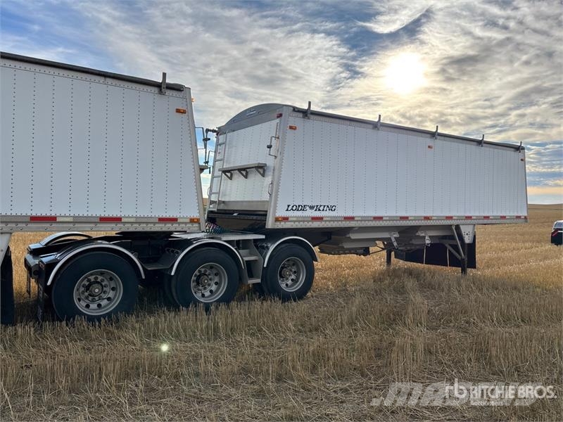 Lode King 28 ft Tri/A Super B-Train Lead Grain Trailer 運糧車