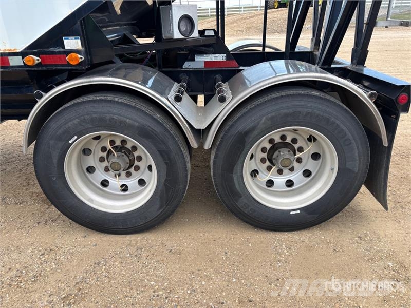 Lode King 30 ft Super B-Train Pup Belly Grain Trailer Remorci pentru cereale / siloz