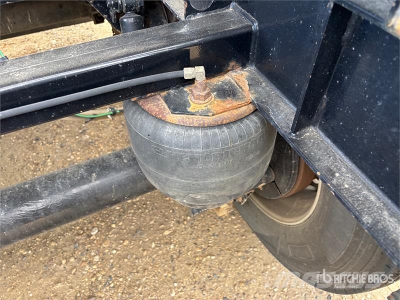 Lode King 30 ft Super B-Train Pup Belly Grain Trailer Remorci pentru cereale / siloz