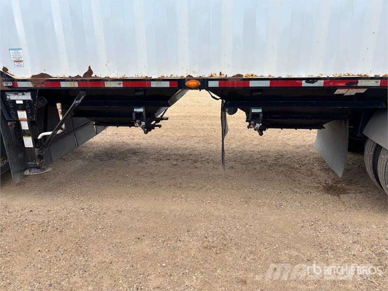 Lode King 30 ft Super B-Train Pup Belly Grain Trailer Remorci pentru cereale / siloz
