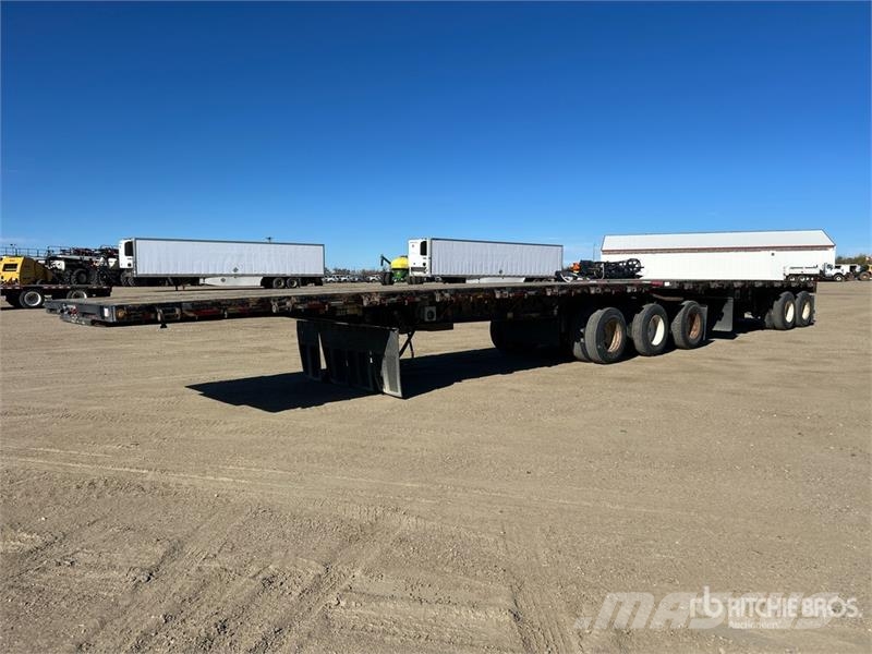 Lode King 32 ft Super B-Train Flatbed Trailer Причепи-платформи/бокове розвантаження