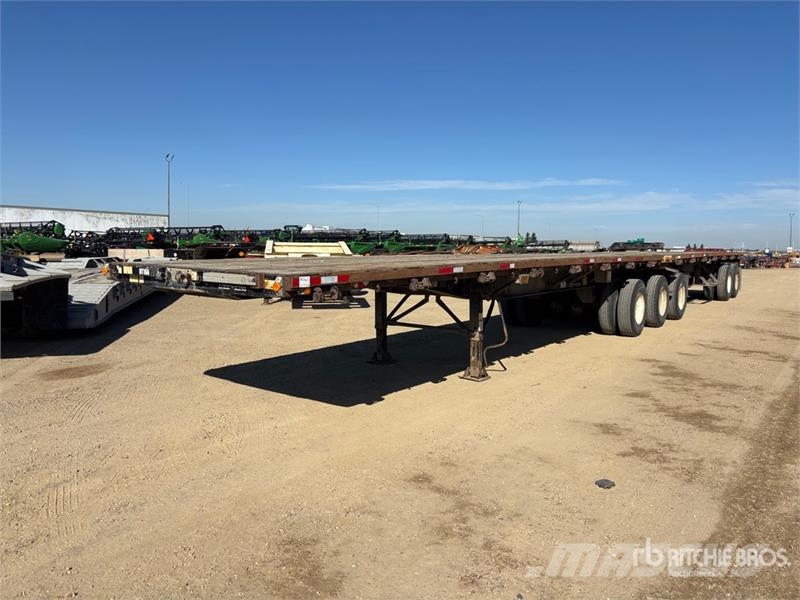Lode King 32 ft Super B-Train Lead Flatbed Trailer Vlakke laadvloer