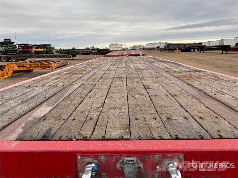 Lode King 32 ft Super B-Train Lead Flatbed Trailer مقطوروات مسطحة/مفصلية الجوانب