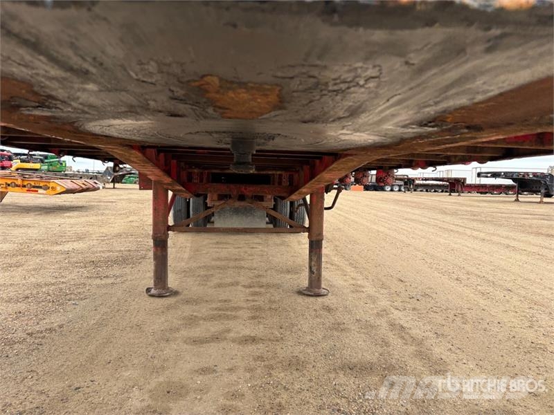 Lode King 32 ft Super B-Train Lead Flatbed Trailer مقطوروات مسطحة/مفصلية الجوانب