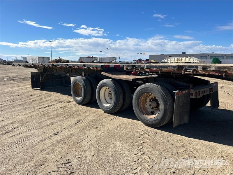 Lode King 32 ft Super B-Train Flatbed Trailer Причепи-платформи/бокове розвантаження