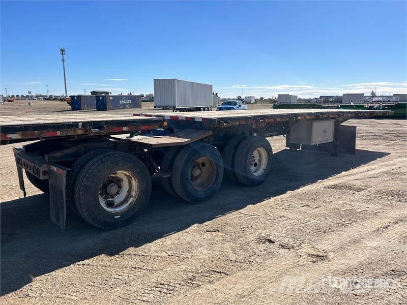 Lode King 32 ft Super B-Train Flatbed Trailer Причепи-платформи/бокове розвантаження