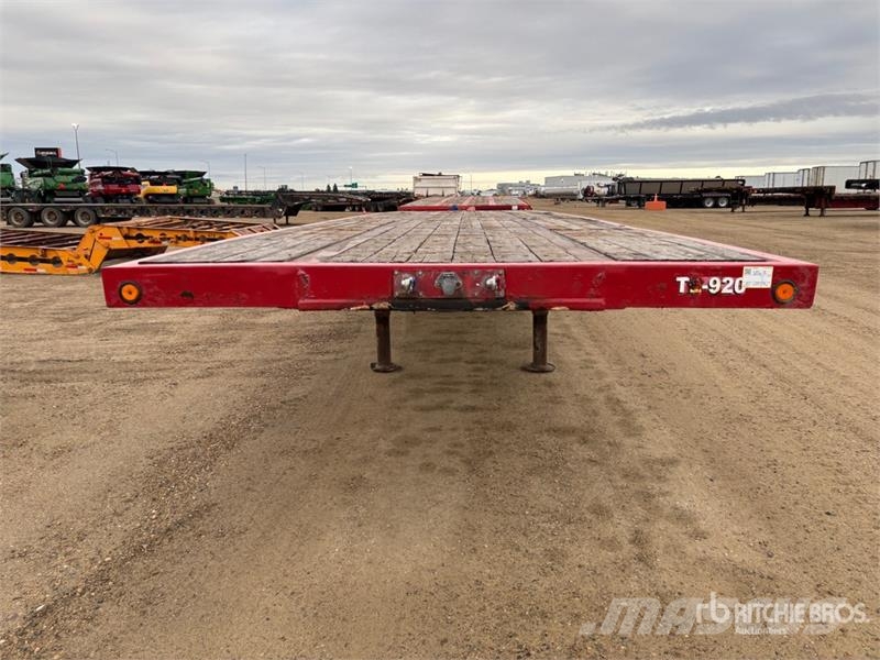 Lode King 32 ft Super B-Train Lead Flatbed Trailer مقطوروات مسطحة/مفصلية الجوانب