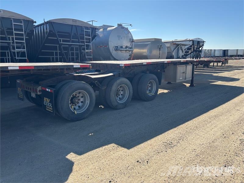 Lode King 32 ft Super B-Train Lead Flatbed Trailer Vlakke laadvloer