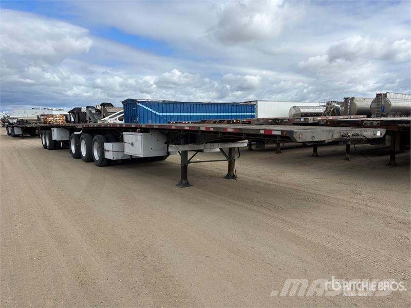 Lode King 32 ft Super B-Train Lead Flatbed Trailer Platformos / Pakrovimas iš šono