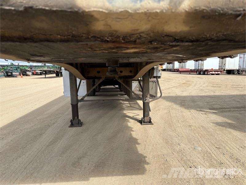 Lode King 32 ft Super B-Train Lead Flatbed Trailer Platformos / Pakrovimas iš šono