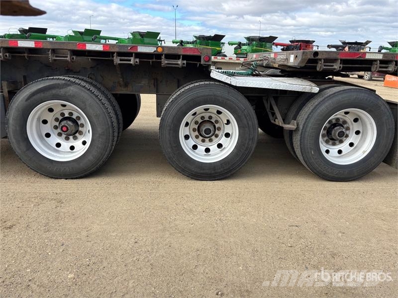 Lode King 32 ft Super B-Train Lead Flatbed Trailer Platformos / Pakrovimas iš šono