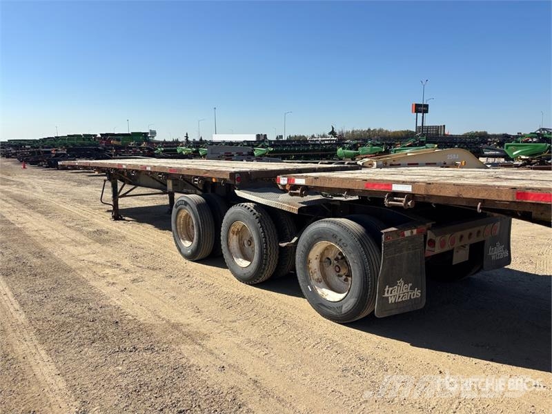 Lode King 32 ft Super B-Train Lead Flatbed Trailer Vlakke laadvloer