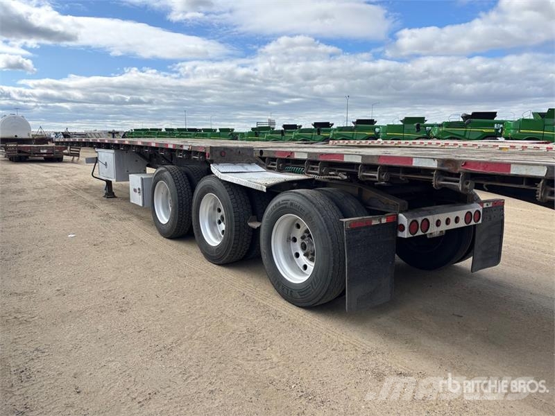 Lode King 32 ft Super B-Train Lead Flatbed Trailer Platformos / Pakrovimas iš šono