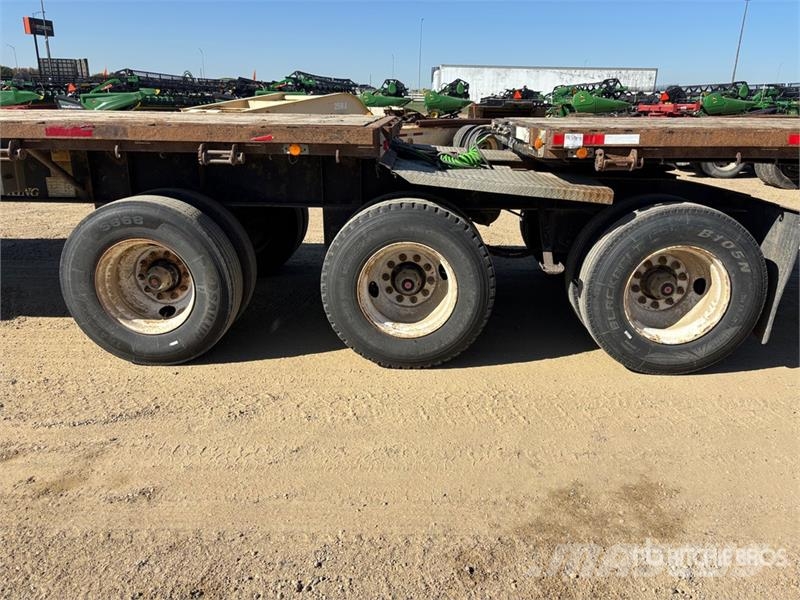 Lode King 32 ft Super B-Train Lead Flatbed Trailer Vlakke laadvloer