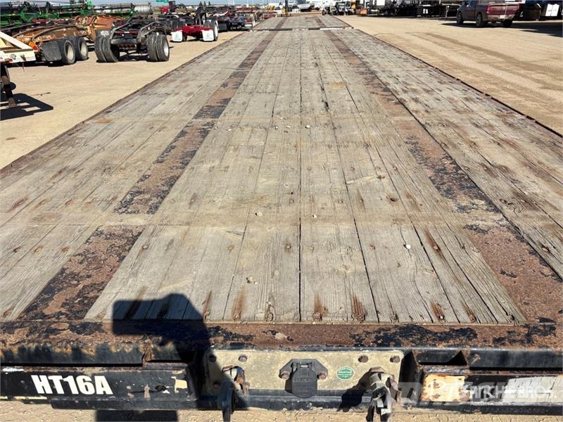 Lode King 32 ft Super B-Train Lead Flatbed Trailer Vlakke laadvloer
