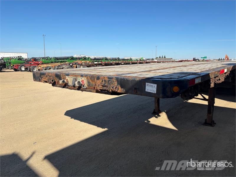 Lode King 32 ft Super B-Train Lead Flatbed Trailer Vlakke laadvloer