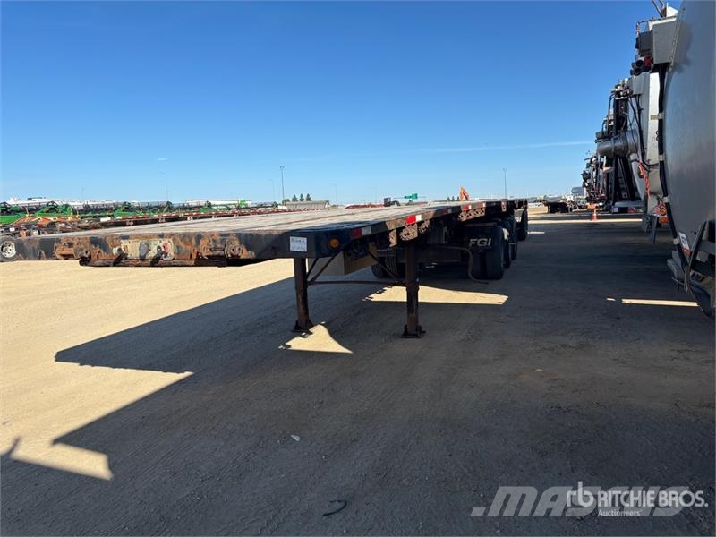 Lode King 32 ft Super B-Train Lead Flatbed Trailer Vlakke laadvloer
