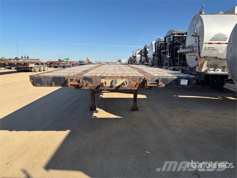 Lode King 32 ft Super B-Train Lead Flatbed Trailer Vlakke laadvloer