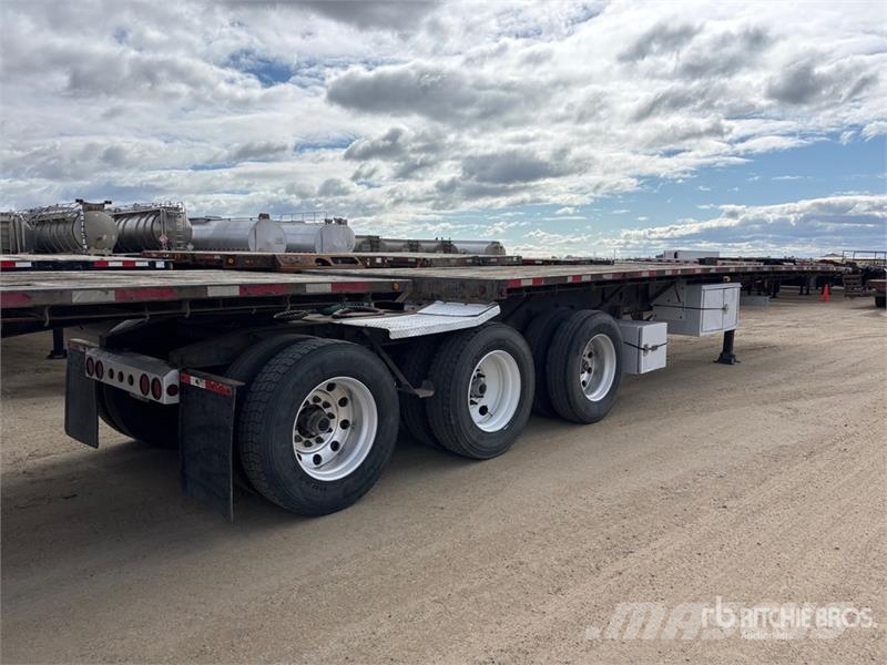 Lode King 32 ft Super B-Train Lead Flatbed Trailer Platformos / Pakrovimas iš šono