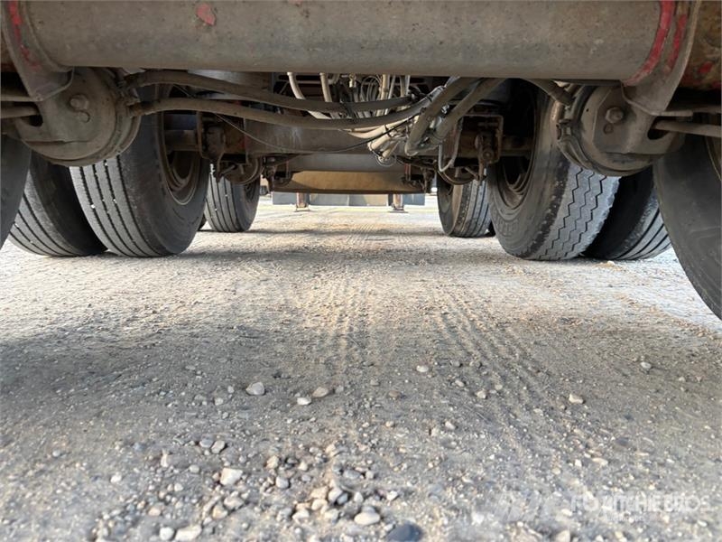 Lode King 32 ft Super B-Train Lead Flatbed Trailer Plataforma plana/laterales abatibles
