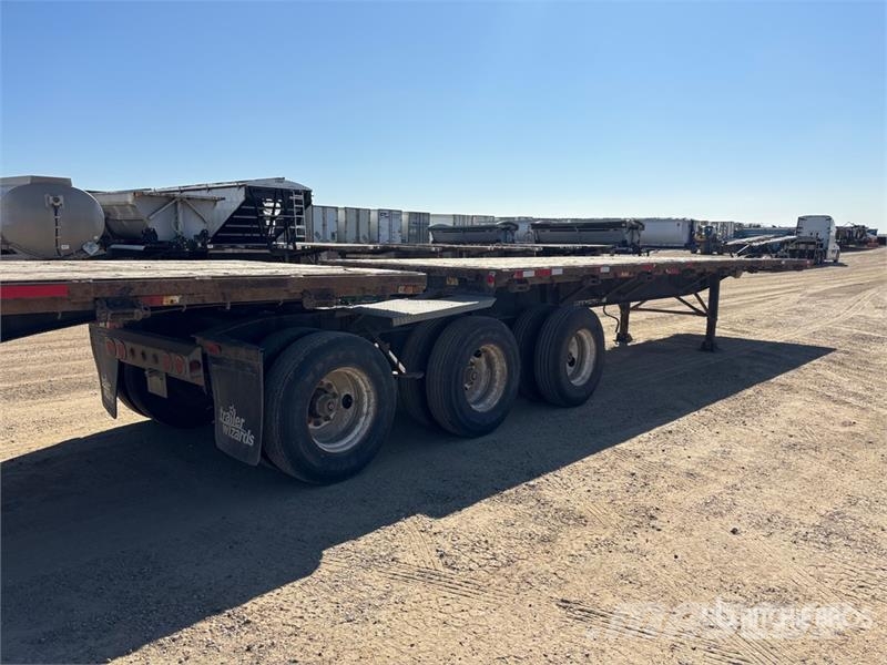 Lode King 32 ft Super B-Train Lead Flatbed Trailer Vlakke laadvloer