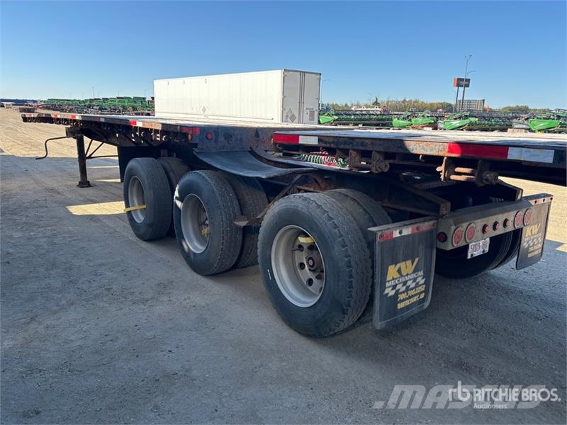 Lode King 32 ft Super B-Train Lead Flatbed Trailer Vlakke laadvloer