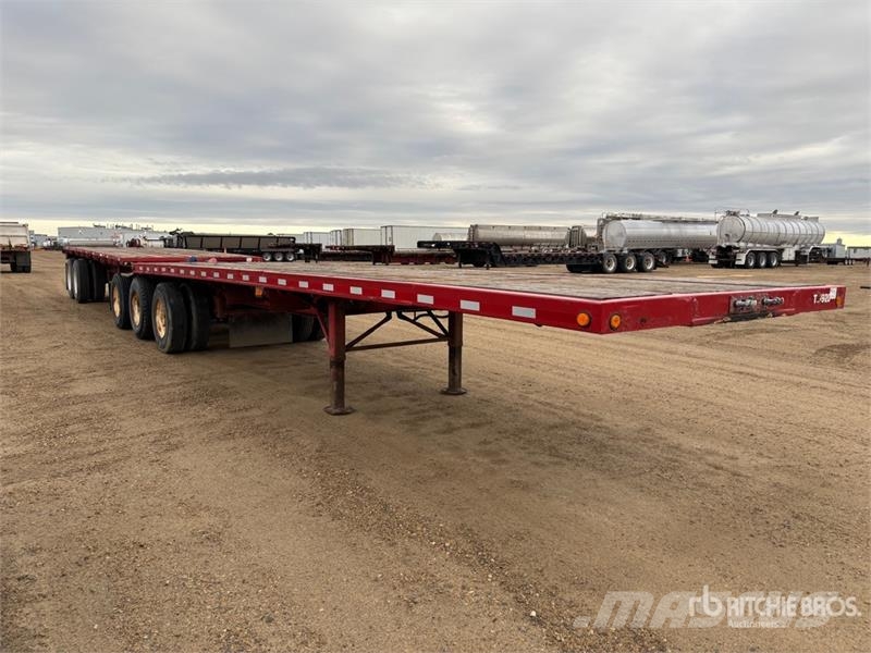Lode King 32 ft Super B-Train Lead Flatbed Trailer مقطوروات مسطحة/مفصلية الجوانب