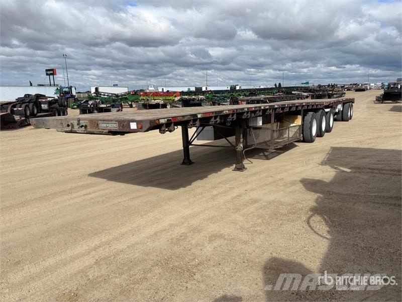 Lode King 32 ft Super B-Train Lead Flatbed Trailer Platformos / Pakrovimas iš šono