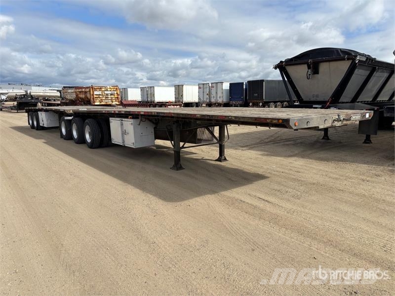 Lode King 32 ft Super B-Train Lead Flatbed Trailer Platformos / Pakrovimas iš šono