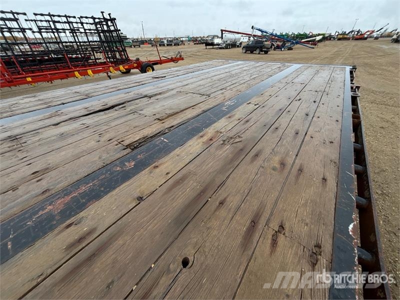 Lode King 38 ft Tri/A Flatbed Trailer Vlakke laadvloer