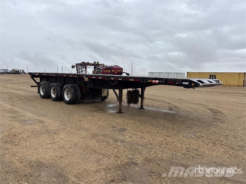 Lode King 38 ft Tri/A Flatbed Trailer Vlakke laadvloer