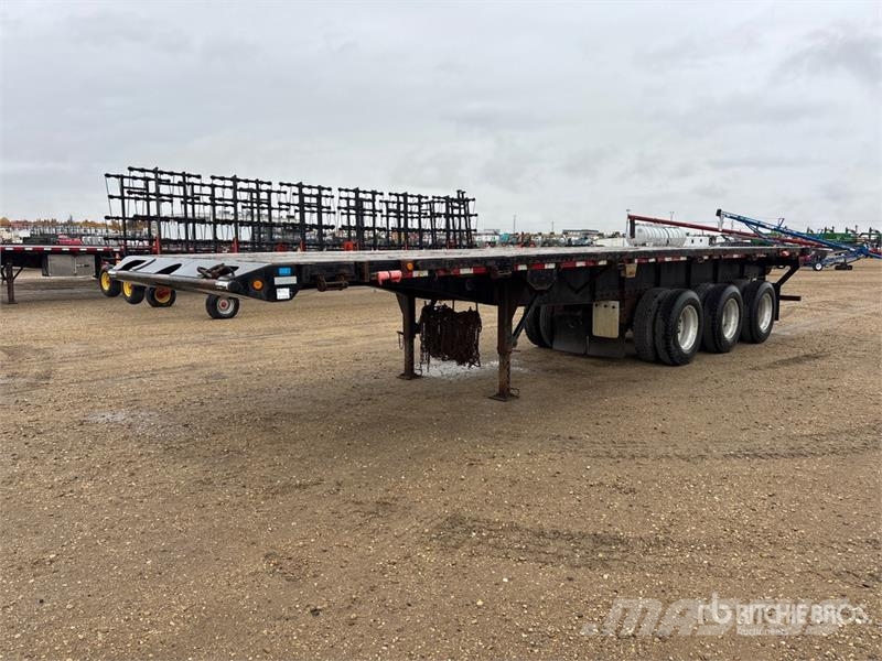 Lode King 38 ft Tri/A Flatbed Trailer Vlakke laadvloer